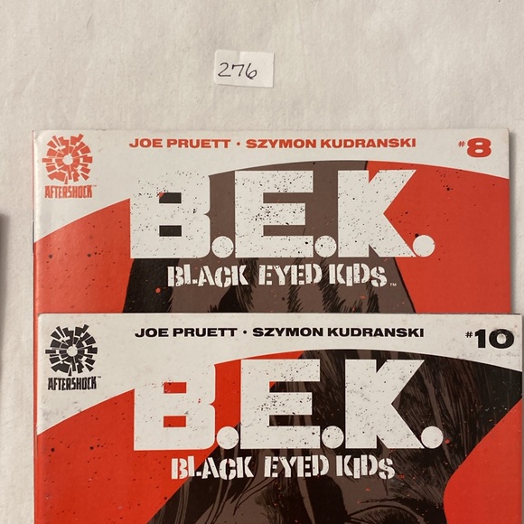 B.E.K. Black Eyed Kids Lot of 7 ~ Vol 3-4-5-6-7-8 & 10 ~ Aftershock - Picture 11 of 12